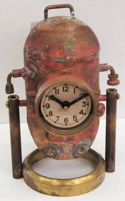 PENDULUX  DIVER'S HELMET DESK CLOCK TCDHDBR - Image 1 of 4
