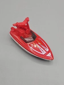 2000 MATCHBOX TOWER BOAT RED AND WHITE DIECAST & SPEEDBOAT RED, BLUE, YELLOW, - Picture 1 of 5