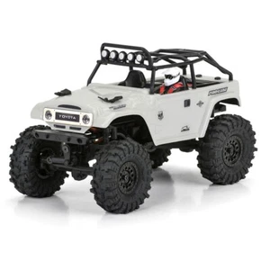 Pro-Line 1/24 1979 Toyota Land Cruiser FJ40 Clear Body with Trail Cage: SCX24 - Picture 1 of 1