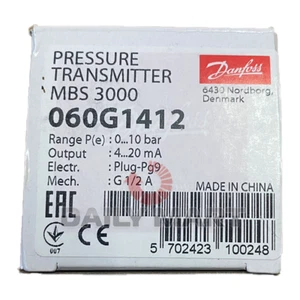 New In Box DANFOSS MBS3000 060G1412 Pressure Transmitter - Picture 1 of 2