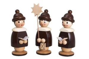 Miniaturfiguren 3 Kurrendefiguren natur Höhe 26cm NEU Weihnachten Figuren Kirche - Bild 1 von 1