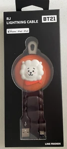 Apple Charge Cable - RJ BT21 BTS Line Friends Sheep Ipad Iphone Ipod USB Charger - Picture 1 of 3