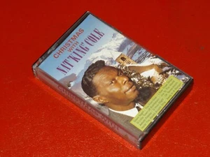 1989 Nat King Cole \ Christmas With Nat King Cole \ Cassette Tape  NICE & TESTED - Picture 1 of 14