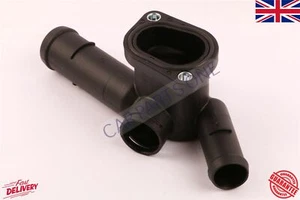 Thermostatgehäuse Wasserkühlmittel Flansch passt für Volkswagen SEAT 06A121133D - Bild 1 von 3