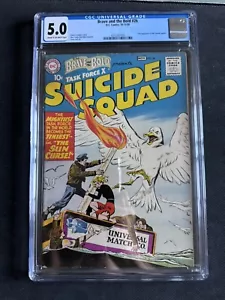 The Brave and the Bold DC 26 CGC 5.0 Second App Suicide Squad 1959 - Bild 1 von 2