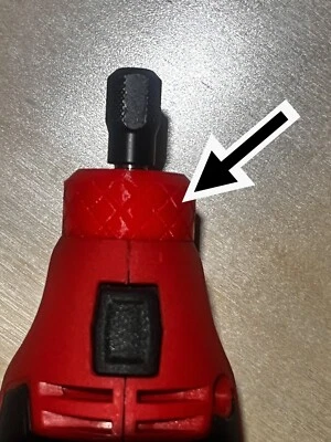 Herramienta giratoria Milwaukee M12 repuesto cuello nariz pinza para 2460-20 rojo Foto 1 de 3