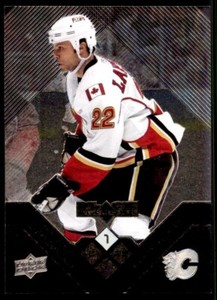 2008-09 Upper Deck Black Diamond Daymond Langkow Calgary Flames #9