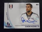 2013 Topps Premier League Gold Autograph Card 'Aaron Hughes' Fulham #SP-AH