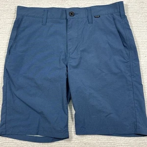 Hurley Nike Dri Fit Shorts Mens 30 Measure 31 Blue Outdoor Beach Hiking *read - Picture 1 of 10