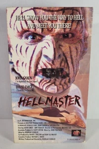 Hellmaster VHS 1992 A.I.P. Studios Astral Video Canada Saxon Emge Horror Cult - Bild 1 von 8