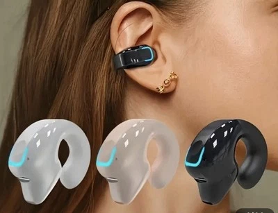 auricolare singolo , ricarica con cavo usb-C incluso , IOS e ANDROID , NERO - Immagine 1 di 4