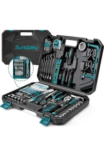 Sundpey 257pc Tool Kit - All-in-One DIY Handwerkzeuge Set für Heimreparatur, Koffer - Bild 1 von 8