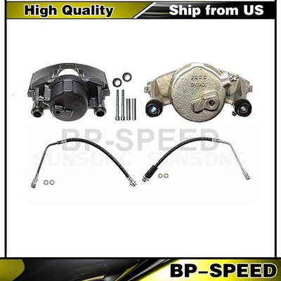 Pinza de freno delantera freno manguera hidráulica línea de freno para Chevrolet K1500 6,5 L Foto 1 de 4