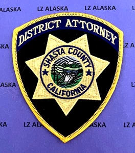 SHASTA COUNTY BEZIRKSSTAATSANWALT PATCH PD13 KALIFORNIEN - Bild 1 von 3