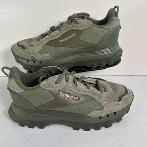 Reebok x Cardi B Classic Leather Hunter Green (H00685) UK 6 - Picture 1 of 8