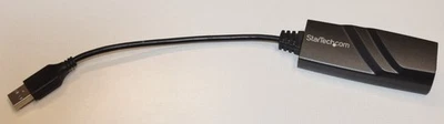StarTech USB 2.0 to Gigabit Ethernet RJ-45 NIC Network Adapter USB21000S2 - Image 1 of 2