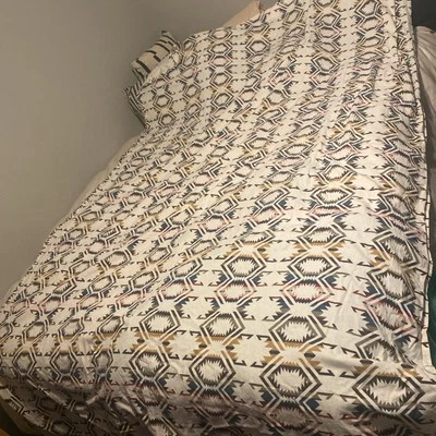 Pendleton Queen-size Hacienda RN 72722 COTTON Thin Blanket TURKEY WESTERN - Image 1 of 4