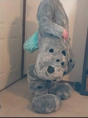 Traje de piel FurTheWin digitaligrado con acolchado, cola y patas Foto 1 de 4