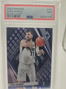 2023 Phoenix Luka Doncic #157 Blue Lazer /275 PSA 9 - Picture 1 of 3