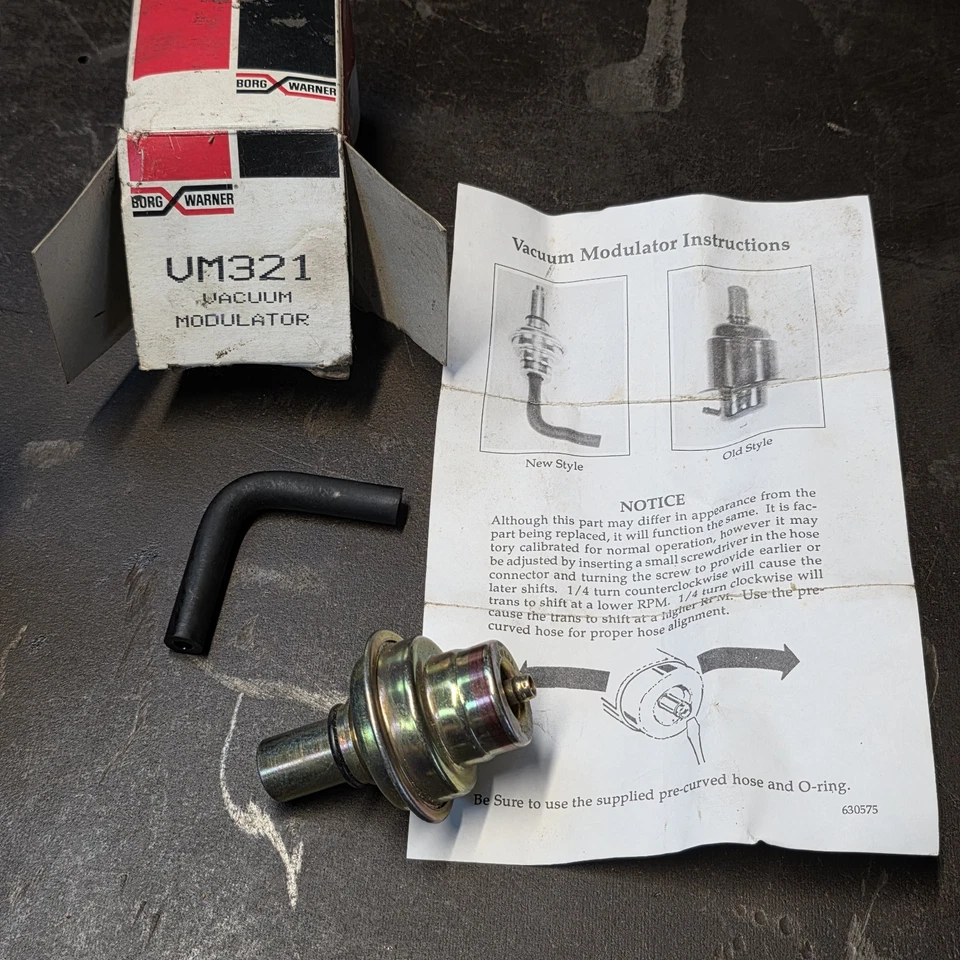 Modulador de vacío de transmisión ajustable Hot Rod HD 1969-1986 Turbo 350 TH400 Foto 1 de 4