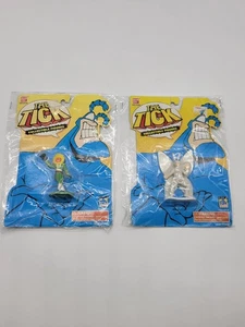 The Tick Collectible 3" Figuren Bandai 1994 Arthur & El Seed - Bild 1 von 10