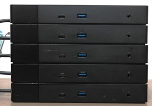 Lot 5 Dell WD19 K20A USB-C Docking Station W 5 compatible Power adapters - Afbeelding 1 van 5