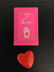 Lots of Love Matchbox Memory Token - Heart - Picture 1 of 3