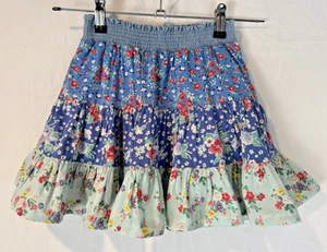 Polo Country Ralph Lauren Tiered Circle Skirt Girls Mixed Floral Size 6X $125 - Picture 1 of 4