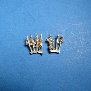 GW Warhammer 40k 3rd/4th Ed Era Chaos Abaddon Shoulder Spike Bits Metal d04 - Picture 1 of 1