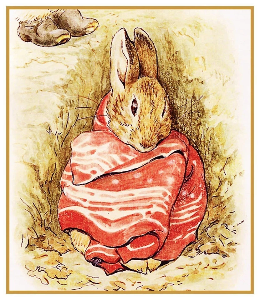 Beatrix Potter Hunca Munca Cleaning Orenco Originals Counted Cross Stitch Chart