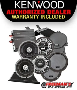 Kenwood P-HD4UT Audio Kit for Select 2014-Up Harley-Davidson Motorcycles - Picture 1 of 8