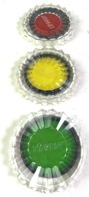 Lote De 3 Filtros Tiffen 58mm Rojo Amarillo Verde De Colección EE. UU. Foto 1 de 4