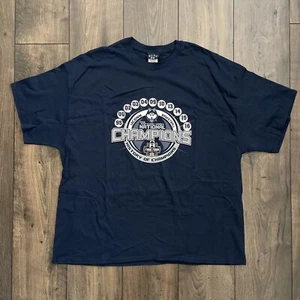 2016 NCAA Division 1 Women’s National Champions UCONN Huskies Blue T-Shirt 2XL - Picture 1 of 4