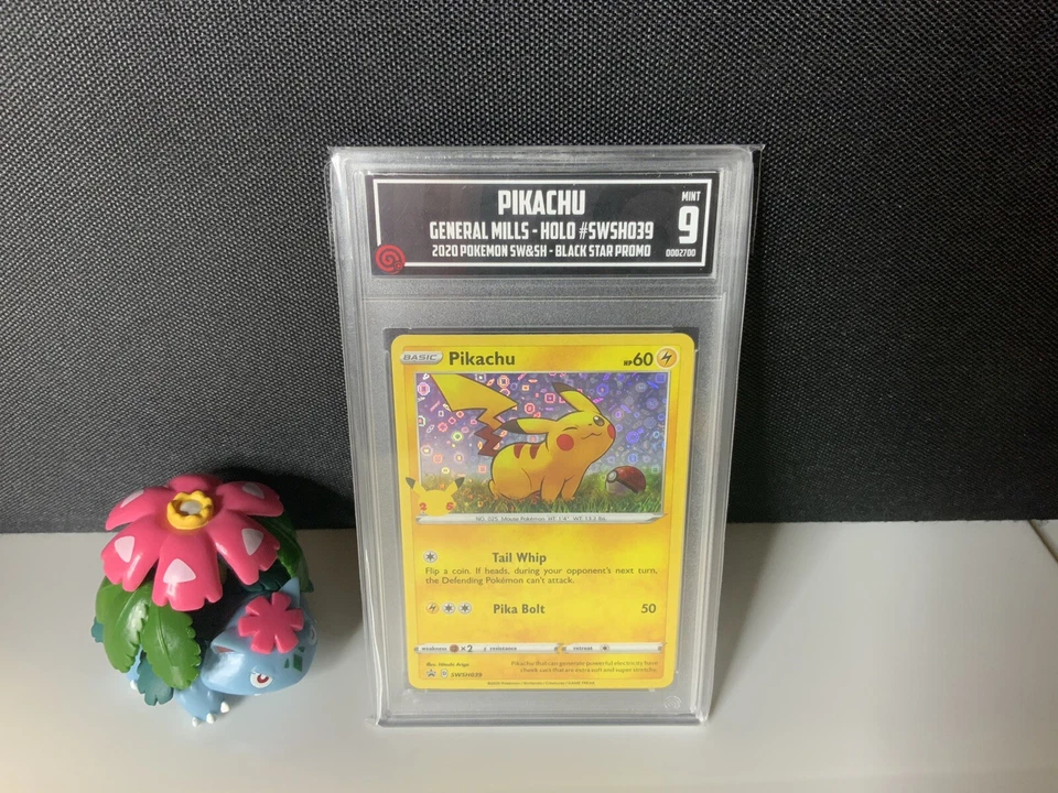 2020 Pokemon Promo General Mills 25th #039 Pikachu HOLO TCCG 9 PSA 9 CGC 9 (eq) - Image 1 of 1