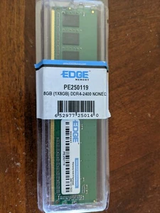 New Edge PE250119 Memory Module 8 GB 1 x 8 GB DDR4 2400 MHz 288pin - Picture 1 of 1