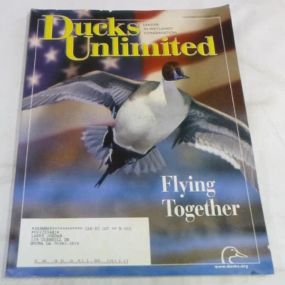 Ducks Unlimited Magazine November December 2001 Flying Together - Image 1 of 4