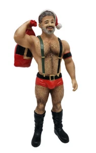 Poke The Bear Naughty Santa Bear Ornament - Picture 1 of 2