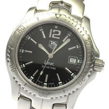 TAG HEUER Link WT1110-0 czarna tarcza kwarcowy zegarek męski_806535
