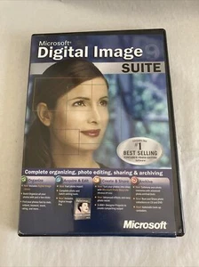 2003 Microsoft Digital Image Suite 9 2-Disc Photo Editing Software DISCS ONLY - Picture 1 of 4