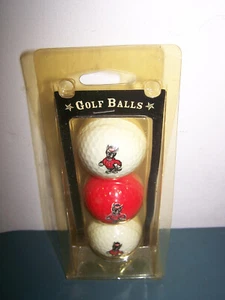 SOUTH CAROLINA STATE BULLDOGS 3 PACK GOLF BALLS NIP NOS - Picture 1 of 2