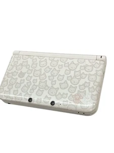Nintendo 3DS LL XL Monster Hunter 4 Airou White Console Japan Tested w/ Charger - Picture 1 of 4