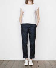 Edwin X' Margaret Howell Women Basic Chino Navy Bio Wash W29 L32