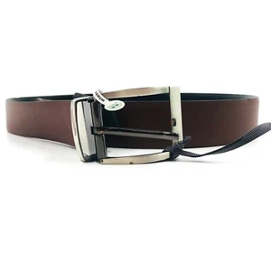 LA MARTINA Hombres Marrón Saffiano Cinturón de Cuero Talla 90 CM 91.4cm - Imagen 1 de 7