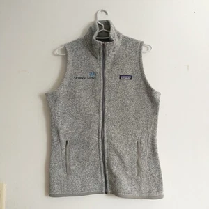 Patagonia Better Suéter Chaleco Mujer XS Gris Polar Bolsillo Logo Corporativo Nuevo - Imagen 1 de 10