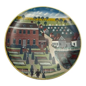 Ridgewood Colonial Heritage Series Plate Pennsbury Manor Robert Franke - Picture 1 of 8