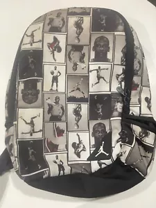 Mens Nike air Jordan jumpman Michael Jordan backpack multi photo images - Picture 1 of 5