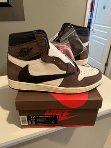 Jordan 1 Retro High OG x Travis Scott Mocha 2019 for Sale | Authenticity  Guaranteed | eBay