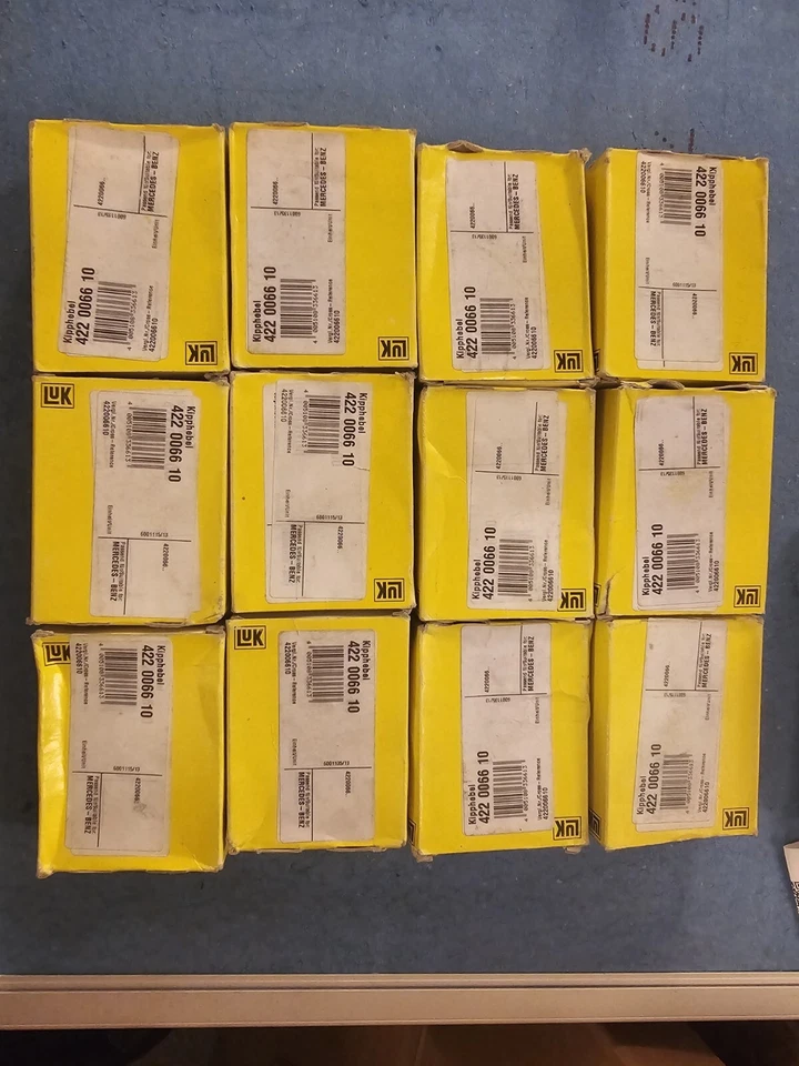 12XNEW GENUINE LUK ROCKER ARM FOR MAN NEOPLAN MERCEDES 422006610 010512400000 - Image 1 of 4