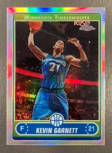 KEVIN GARNETT 2006-07 TOPPS CHROME REFRACTOR - Picture 1 of 2