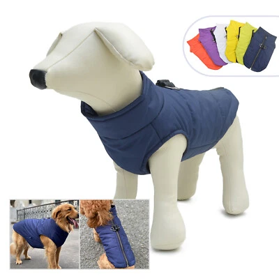 Dog Winter Vest with Cotton Lining, Waterproof Warm Dog Coat Windproof Clothing - Image 1 of 4